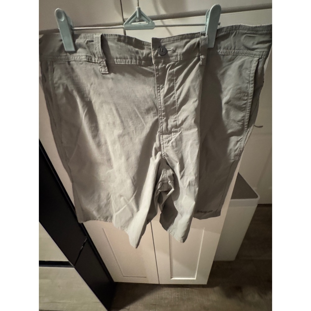 Patagonia Mens Quandary Hiking Shorts Forge Grey Size 38 Nylon Stretch